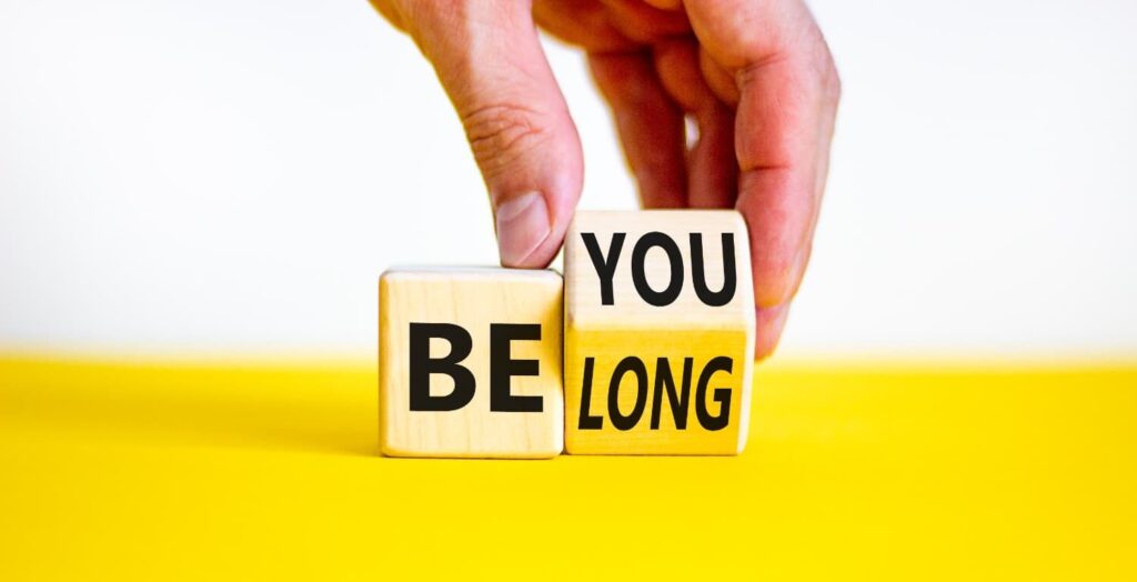 you belong